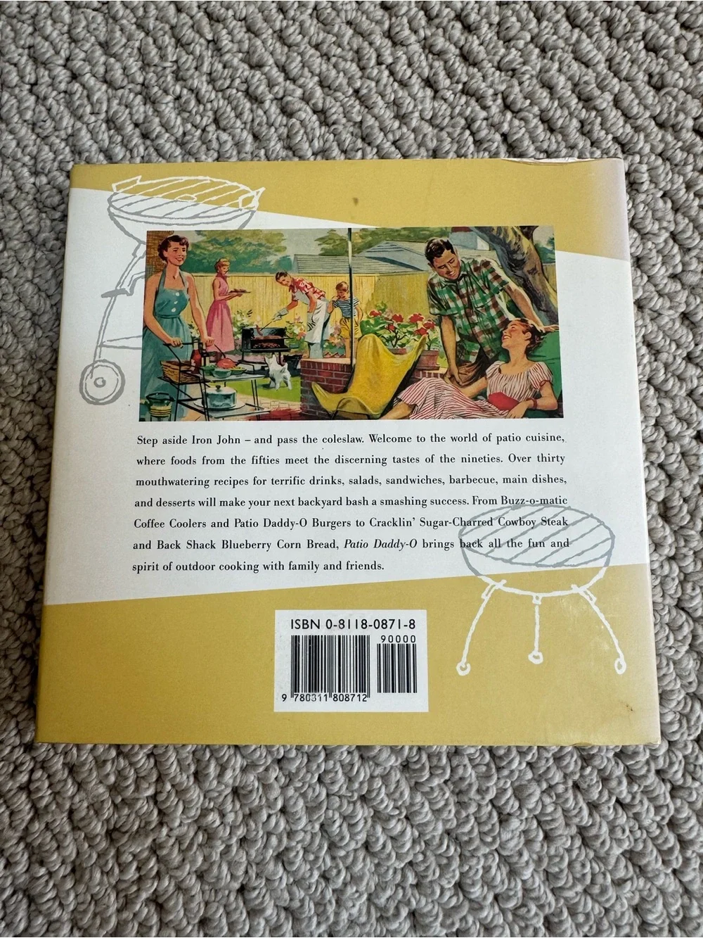 Retro Patio Daddy-O Cookbook from the 90s
